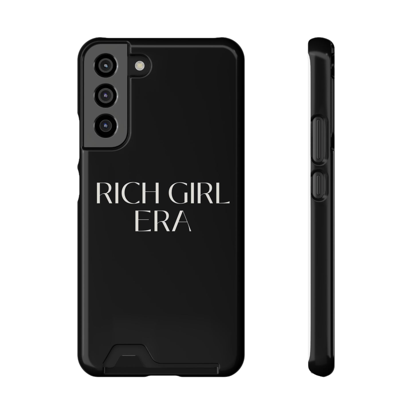 Rich girl Phone Case With Card Holder