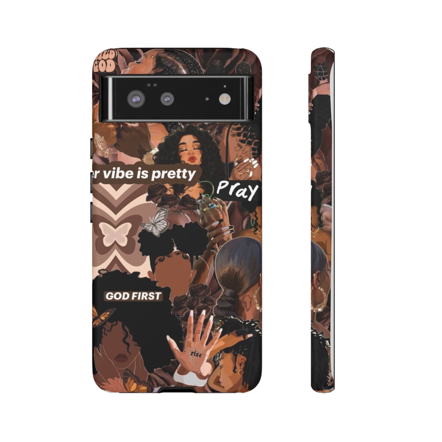 Brown girl vibe Tough case