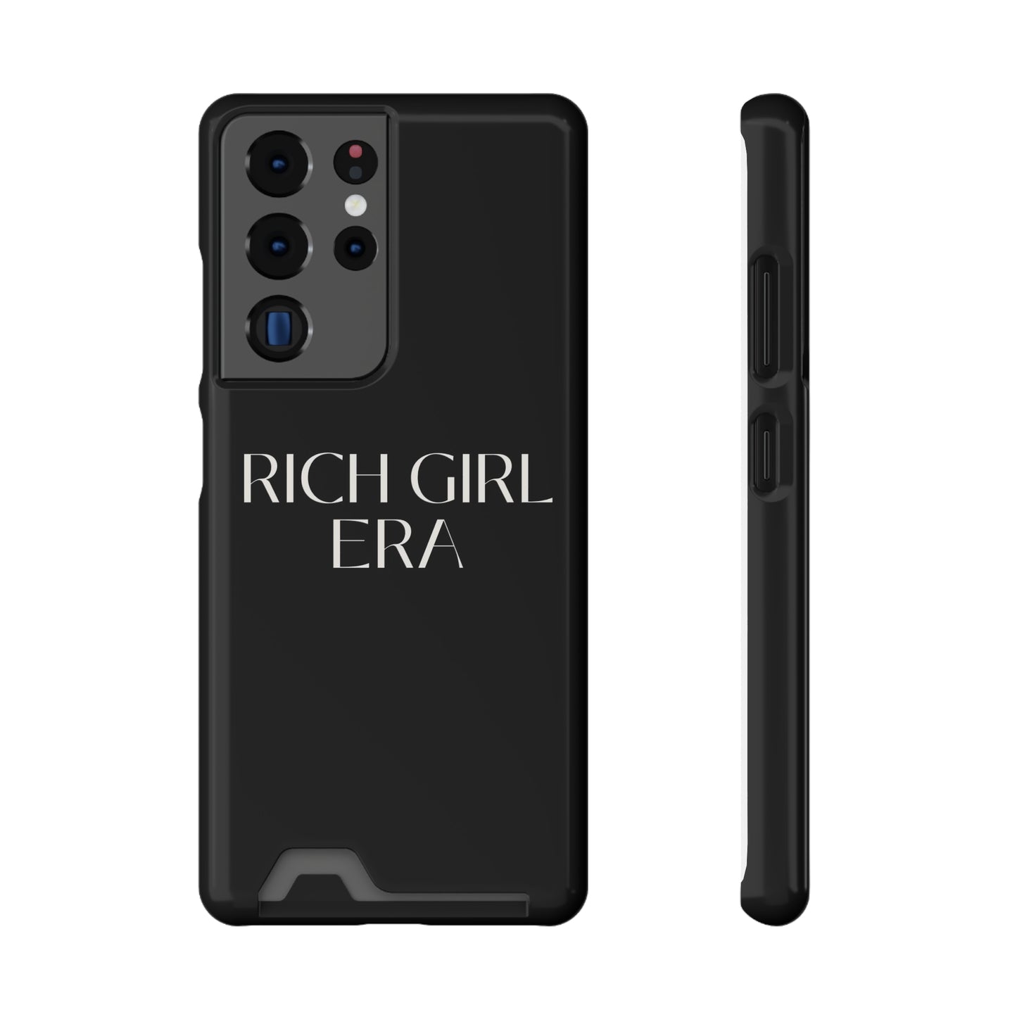 Rich girl Phone Case With Card Holder